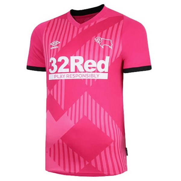 Camiseta Derby County Replica Tercera Ropa 2020/21 Rosa